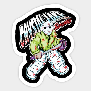 Crystal Lake Slashers Sticker